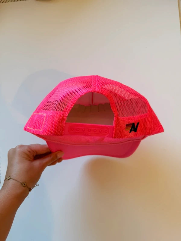 Aviator Nation Neon Pink Hat