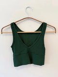 Dark Green Lululemon Tank