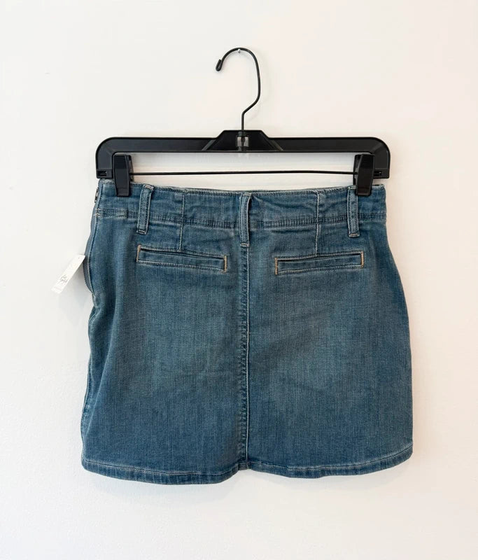 Free People Jean Skirt