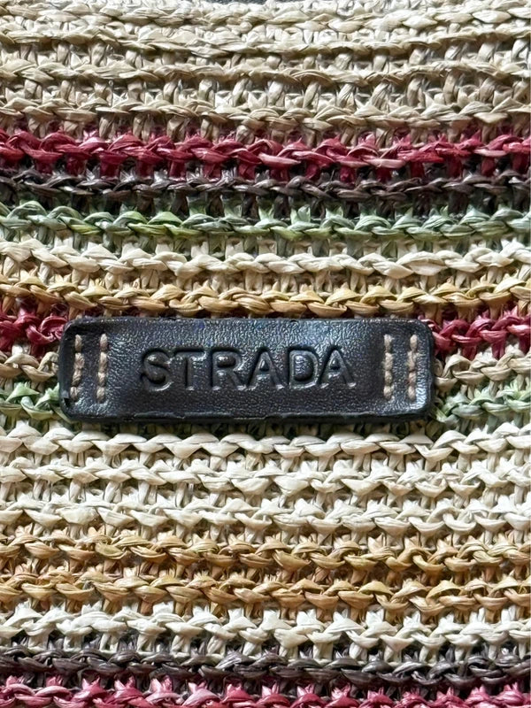 Strada Woven Multi Stripe Shoulder Bag