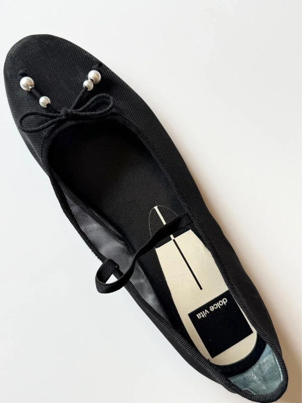 Dolce Vita Cadel Pearl Mesh Mary Jane Ballet Flats
