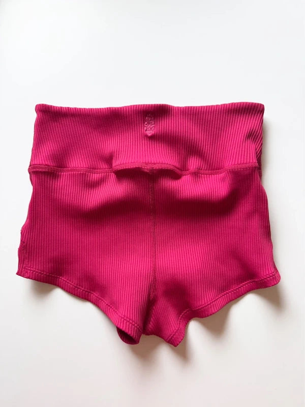 Free People Settle in the Court High Waist Shorts