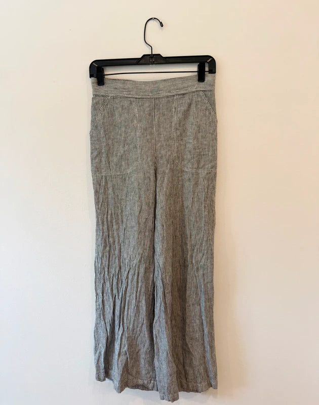 Linen Stripe Pants