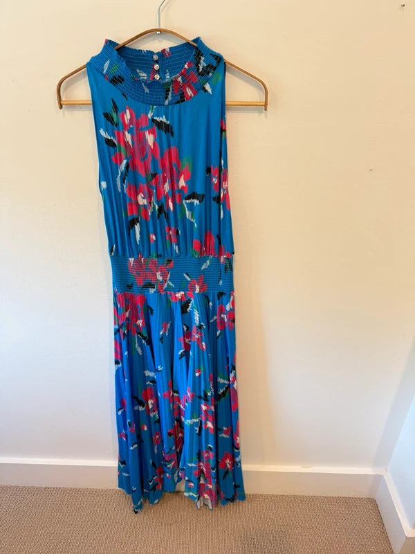 ALC Renzo Pleated Midi Dress