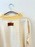 Parke Striped Mockneck Pullover