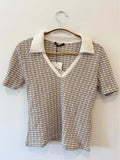 Zara Jacquard Polo Shirt