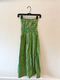 Faithfull the Brand Jamie Midi Dress in Ombre Stripe Juniper
