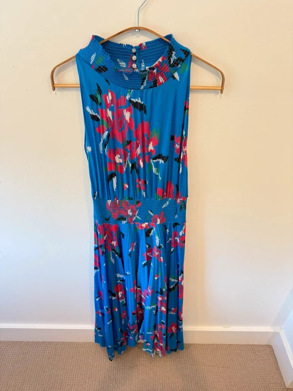 ALC Renzo Pleated Midi Dress