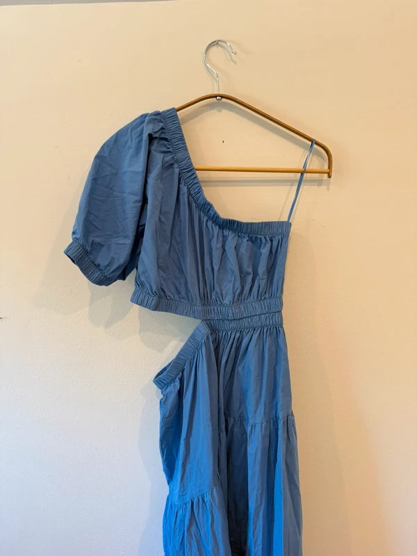 Steve Madden Leena Maxi Dress in Ultramarine
