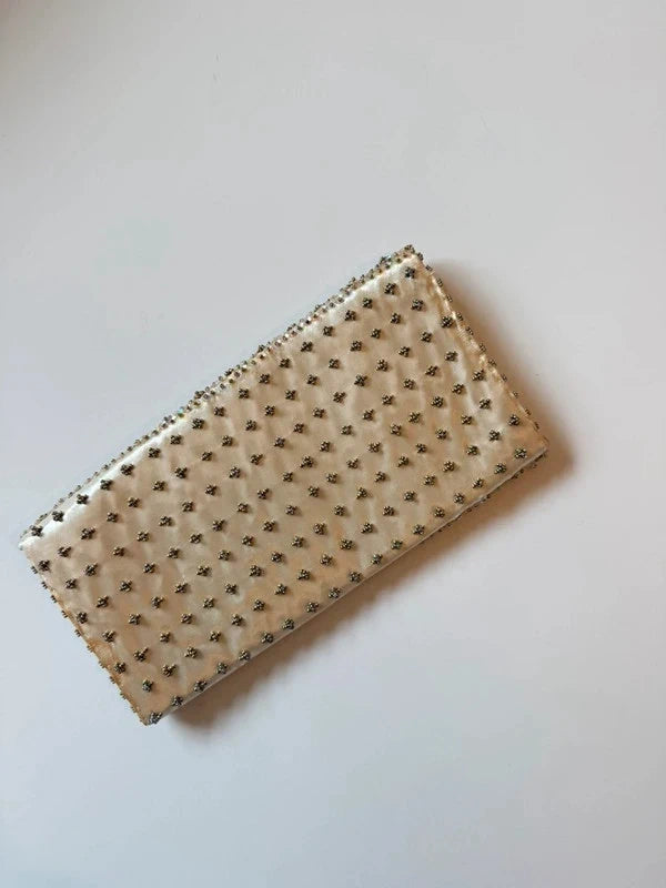 Elegant Vintage Beaded Evening Clutch