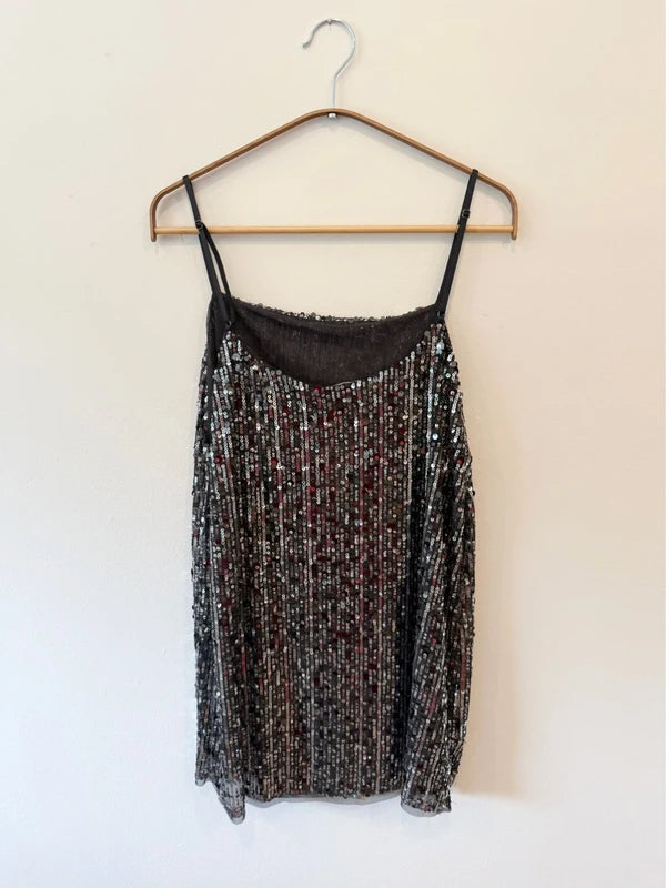 Free People Midnight Kiss Mini Slip