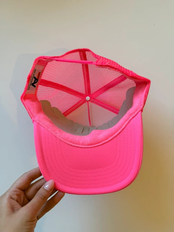 Aviator Nation Neon Pink Hat