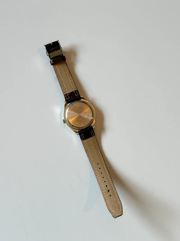 Merona Red Snakeskin Watch