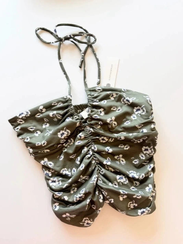 Anthropologie "Malena" halter tank top by Porridge