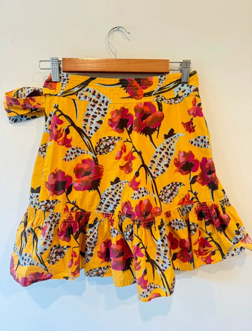 ALC Hampton Floral Mini Wrap Skirt