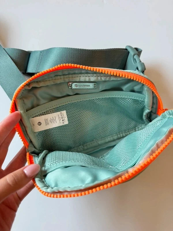 Lululemon Arctic Green & Tidewater Teal Everywhere Belt Bag