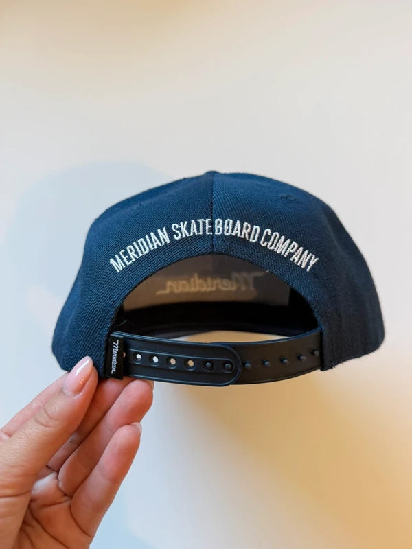Meridian Skateboard Company Navy Blue Cap