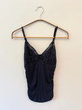 Navy Lace Tank