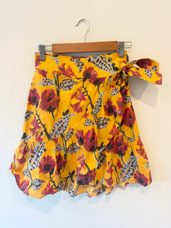 ALC Hampton Floral Mini Wrap Skirt