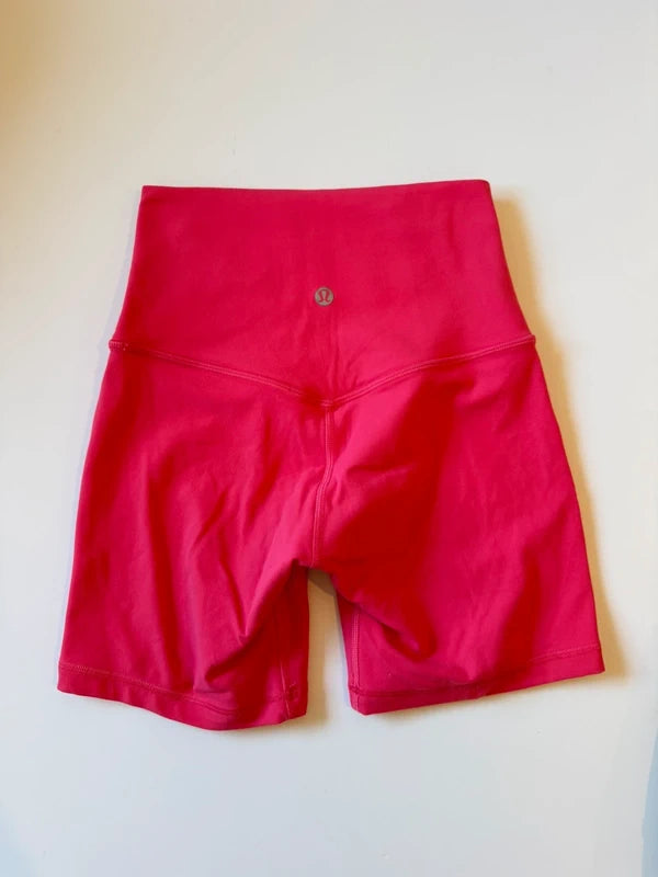 Lululemon Hot Pink Biker Shorts