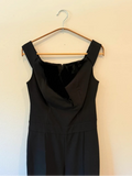 L’AGENCE Black Velvet Jumpsuit