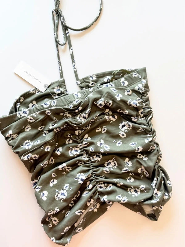 Anthropologie "Malena" halter tank top by Porridge