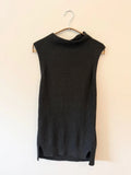 Simply Vera Wang Ribbed Knit Sleeveless Turtleneck Sweater