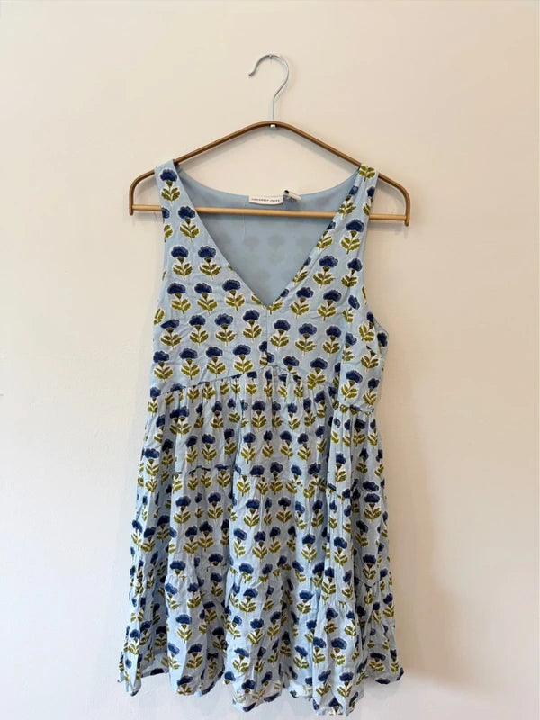 Blue Floral Dress