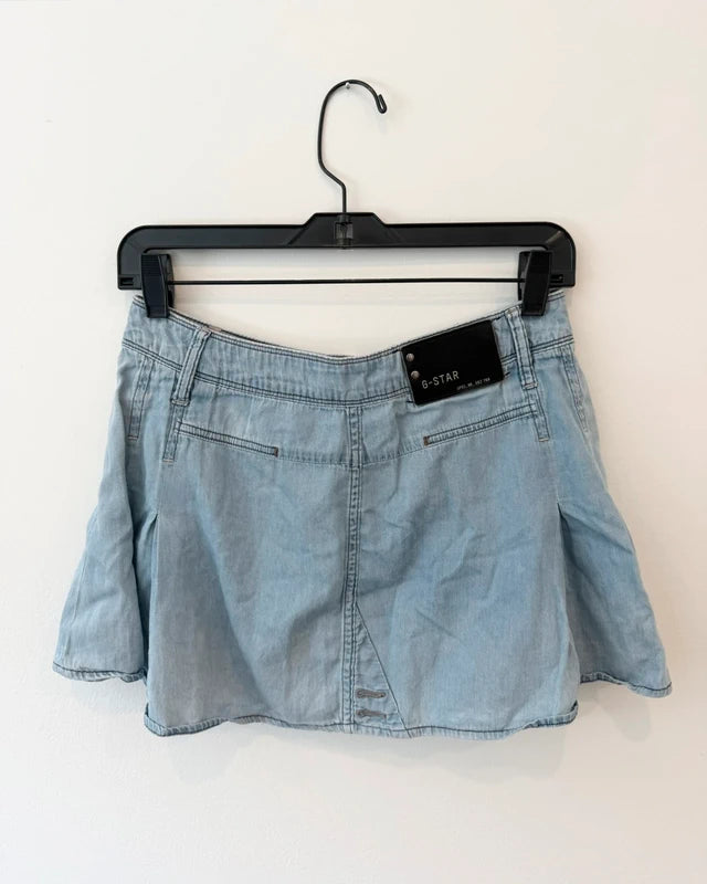 G Star Denim Mini Skirt