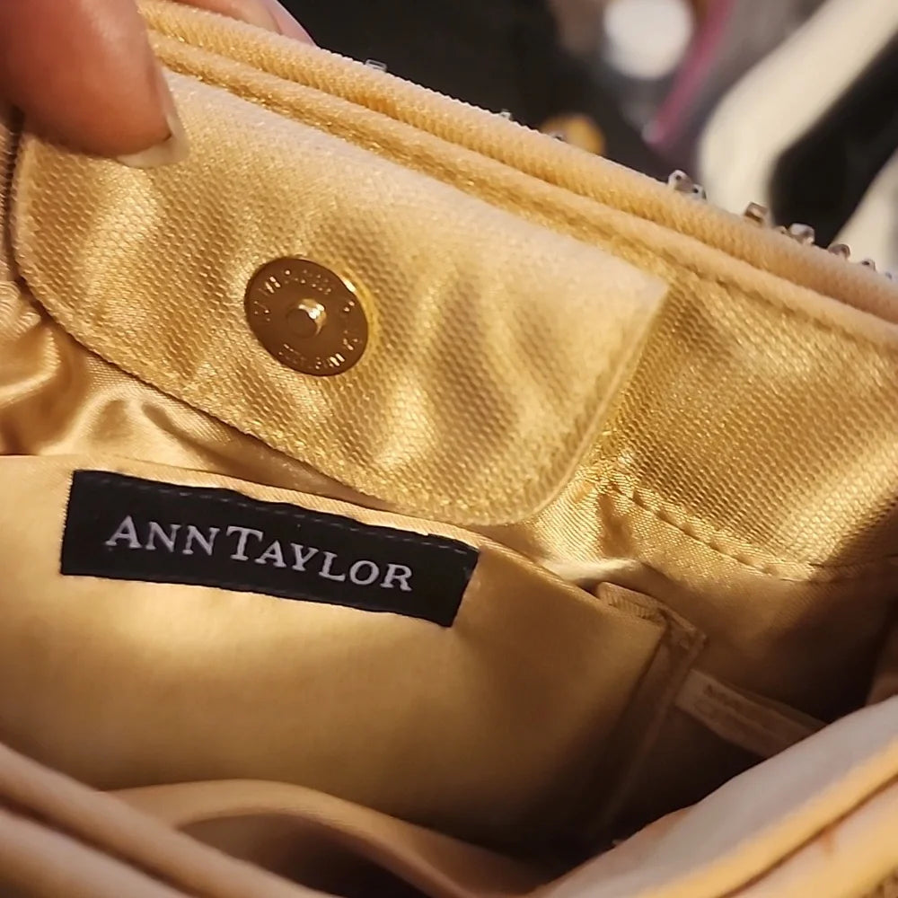 Ann Taylor Beaded Cocktail Handbag